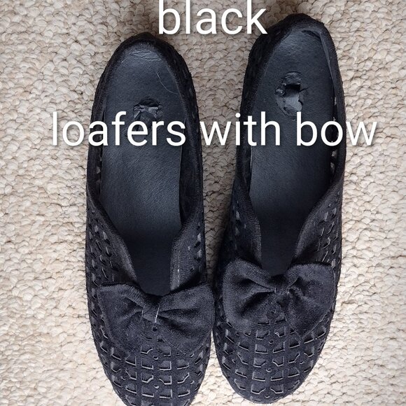 Dressy black loafers slip on size 10 - Picture 3 of 5